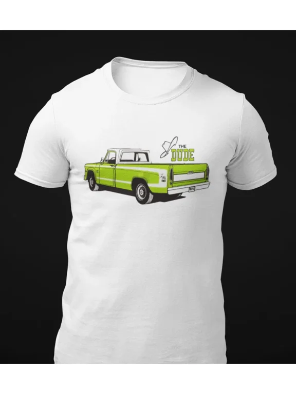 Reprint Rare 1970 D100 “The Dude” Vintage Pickup Truck Short-Sleeve Unisex T-Shirt