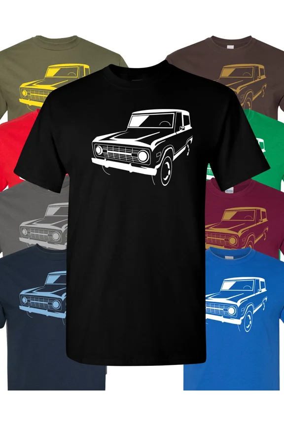 Reprint Rare 1976 BRONCO RANGER Unisex T-Shirt Multi Colors S-XL FREE S&H! Ford