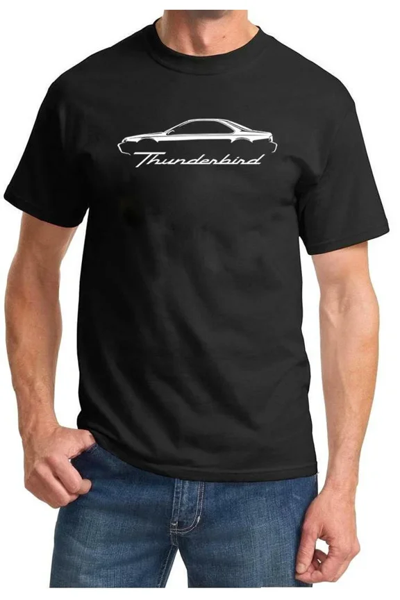 Reprint Rare 1989-97 Ford Thunderbird Classic Outline Tshirt NEW