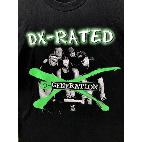 Reprint Rare 1998 D Generation X DX Rated Suck It Triple T-shirt Cotton Tee S-5XL AR540