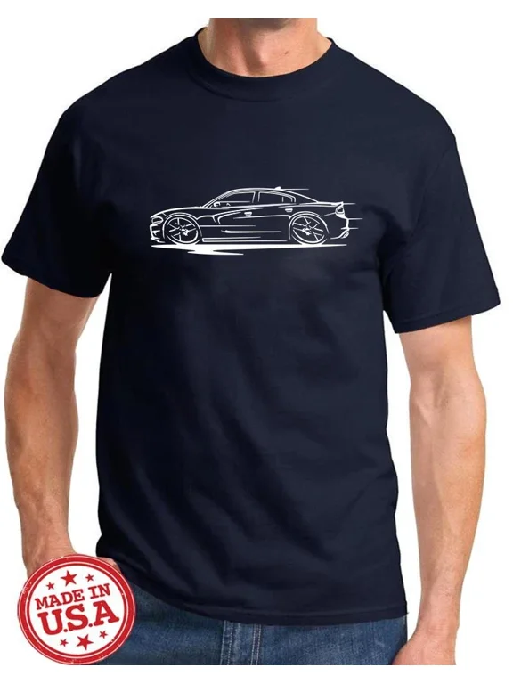 Reprint Rare 2015 2016 2017 Charger Redline Design Tshirt NEW FREE SHIP