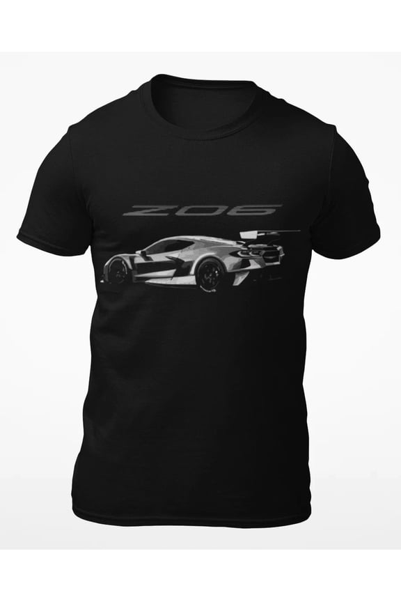 Reprint Rare 2021 2022 vette C8 Z06 Short-Sleeve T-Shirt