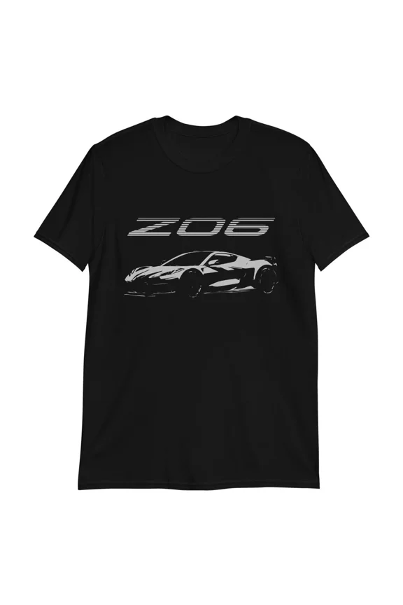 Reprint Rare 2023 C8 vette Z06 Short-Sleeve Unisex T-Shirt