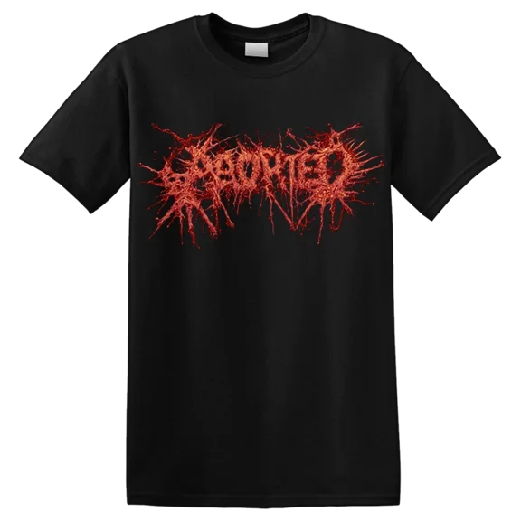 Reprint Rare ABORTED - 'Mutoid Logo - Black' T-Shirt