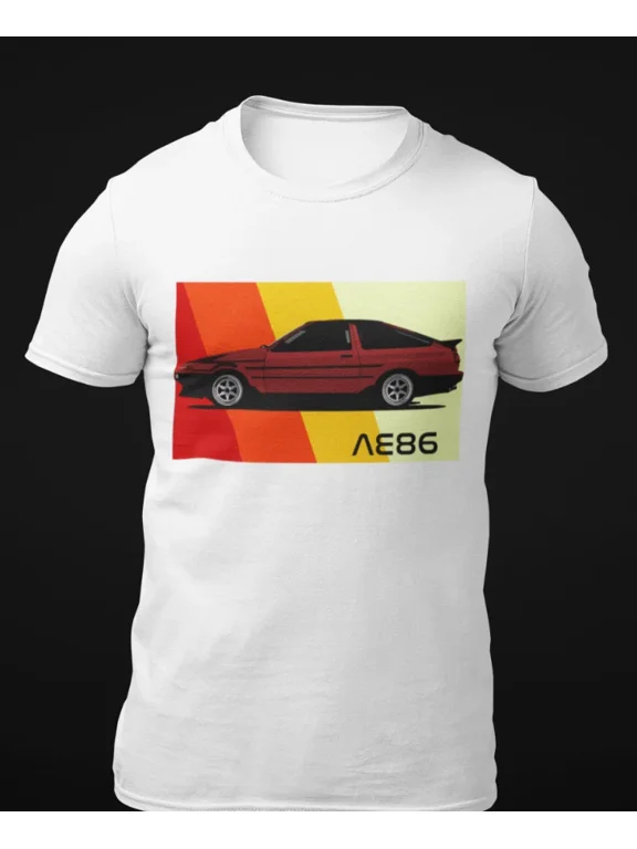 Reprint Rare AE86 Sprinter Trueno Short-Sleeve Unisex T-Shirt