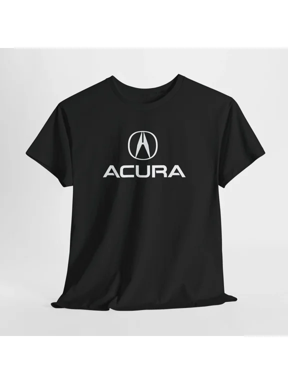 Reprint Rare Acura Black T-Shirt – Unisex Luxury Car Brand Tee for Men or Women