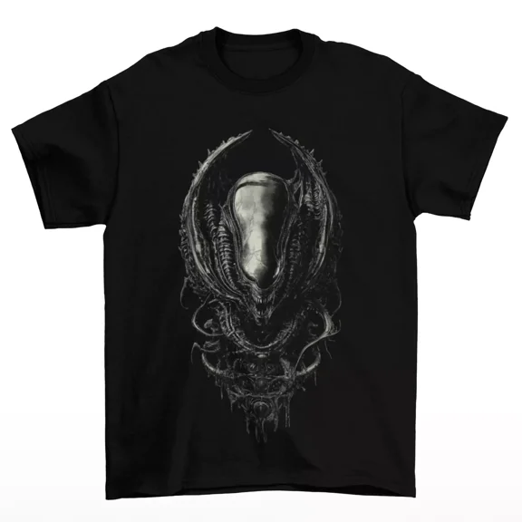 Reprint Rare Alien Xenomorph Predator T-Shirt Unisex Cotton Adult Halloween Video Game Scary