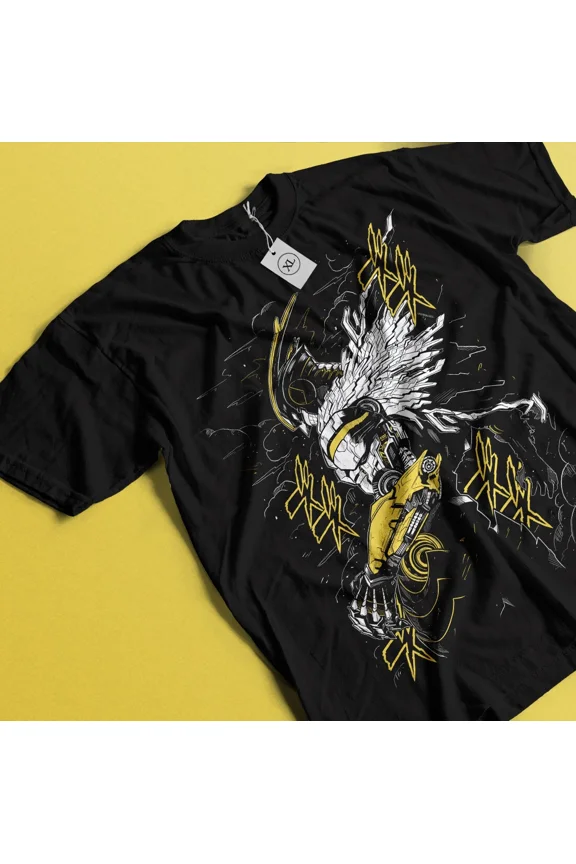 Reprint Rare All Might T-shirt My Hero Academia Boku Hawks Armor Strip Gift Shirt All Size