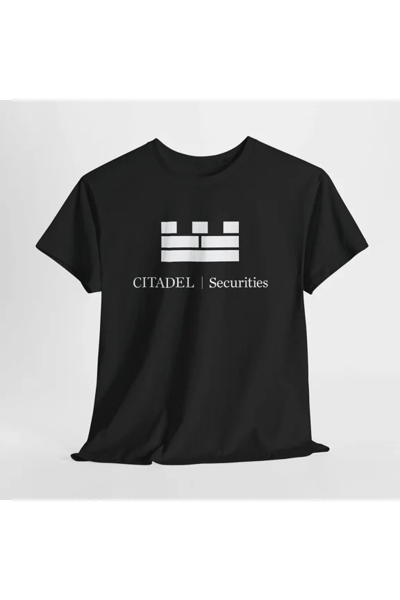 Reprint Rare American Citadel Securities Logo T-Shirt Unisex S-5XL