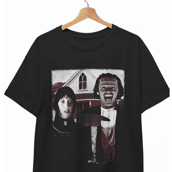 Reprint Rare American Gothic Jack Torrance Nicholson Overlook Hotel Stanley Kubrick Shirt