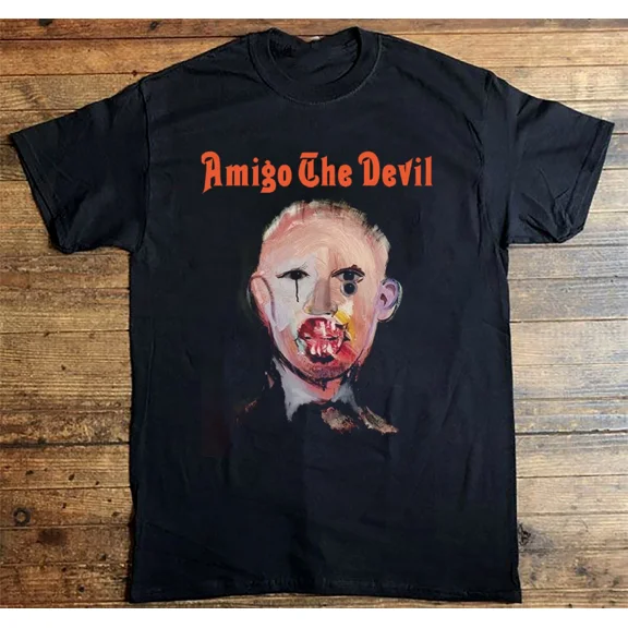 Reprint Rare Amigo The Devil - Yours Until The War Is Over Black All Size Shirt OM639