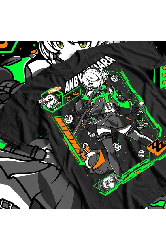 Reprint Rare Anby Demara Zenless Zone Zero T-Shirt Unisex