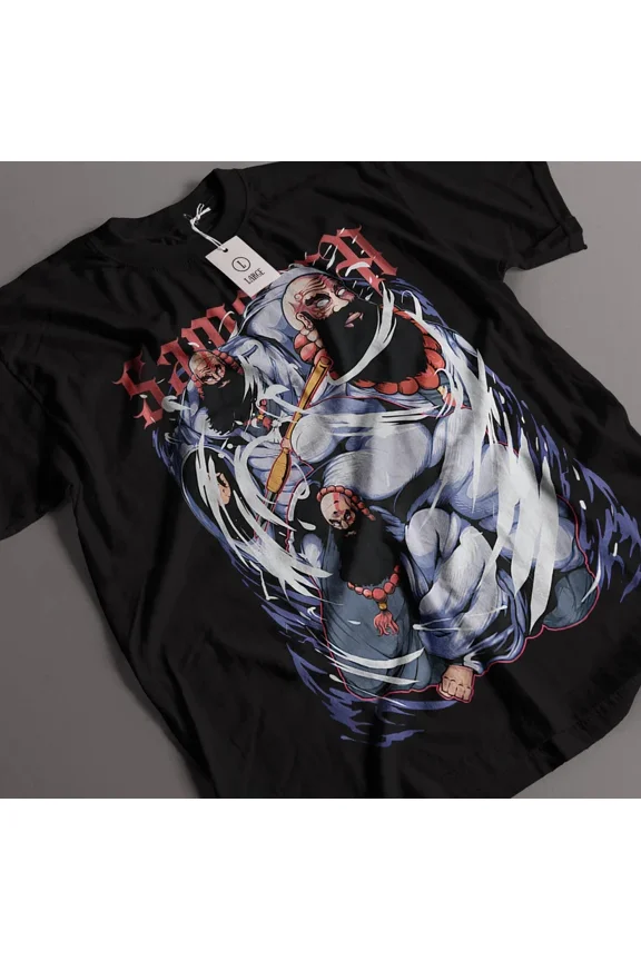 Reprint Rare Anime Bleach Ichibei Hyosube Black T Shirt Size S - 5XL