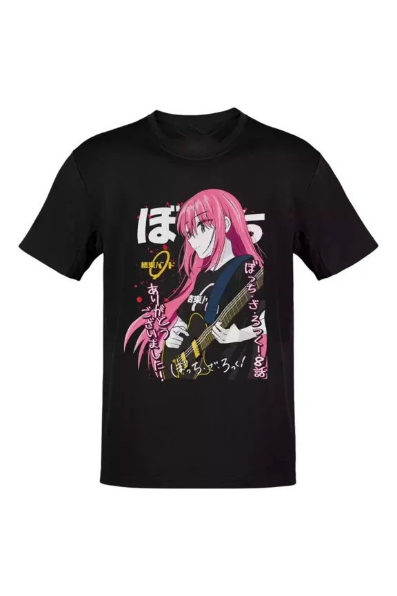 Reprint Rare Anime Bocchi The Rock Hitori Gotoh T Shirt Size S - 5Xl Gift For Friends