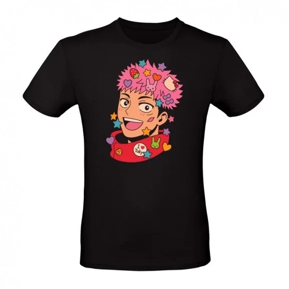 Reprint Rare Anime Cute Yuji Itadori T-Shirt Size S-5XL, Gift For Friends