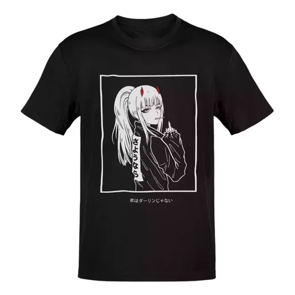 Reprint Rare Anime Darling In The Franxx T Shirt Size S - 5Xl Gift For Friends