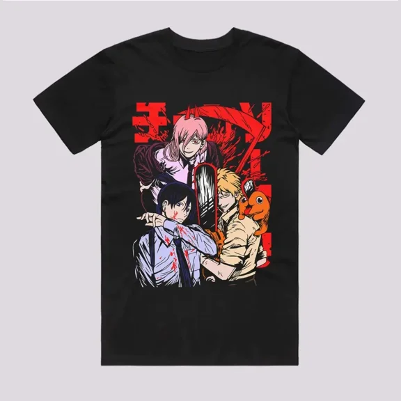 Reprint Rare Anime Devil Public Hunters T-Shirt Size S-5XL, Gift For Friends, For Kids