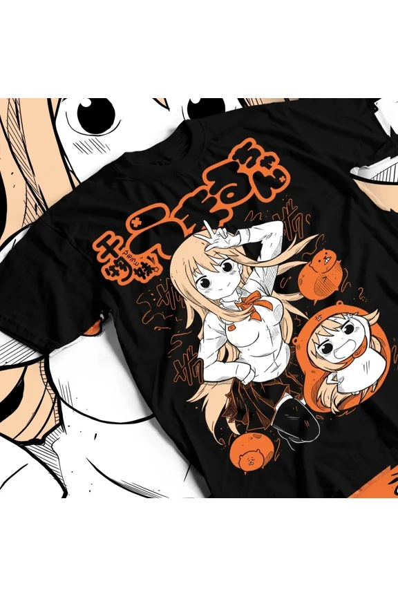 Reprint Rare Anime Girl T-shirt, Himouto Umaru-Chan, Unisex Cotton Tee, Sankakuhead, Cute