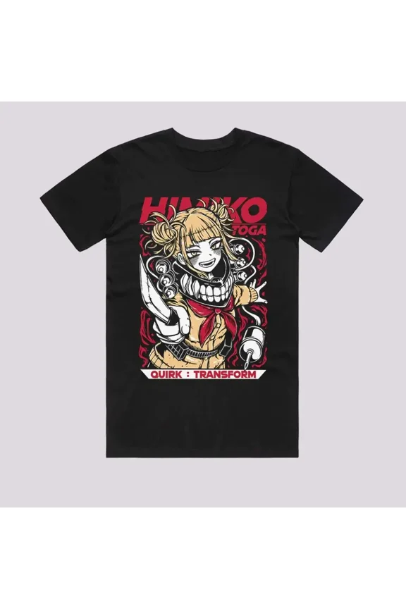 Reprint Rare Anime Himiko Toga T-Shirt Size S-5XL, Gift For Friends, For Kids