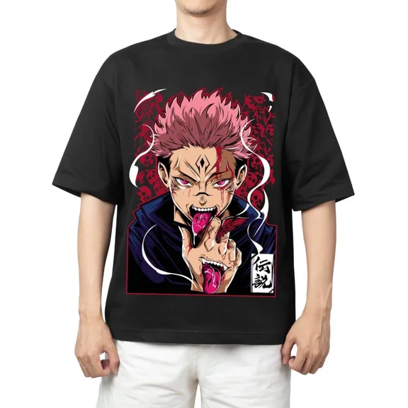 Reprint Rare Anime Jujutsu Kaisen Sukuna S7 T Shirt Size S - 5Xl Gift For Friends