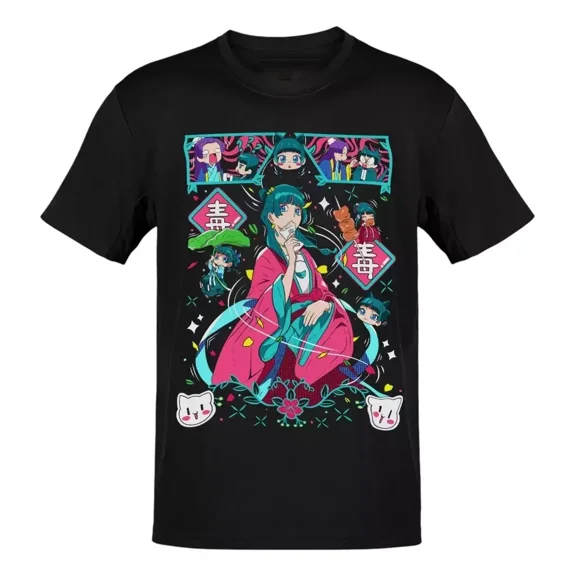 Reprint Rare Anime Kusuriya No Hitorigoto Maomao Jinshi T-Shirt Size S-5XL, Gift For Friends