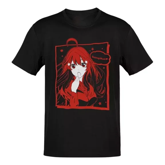 Reprint Rare Anime Las Quintillizas Itsuki Nakano Panel Roja T-Shirt Size S - 5XL