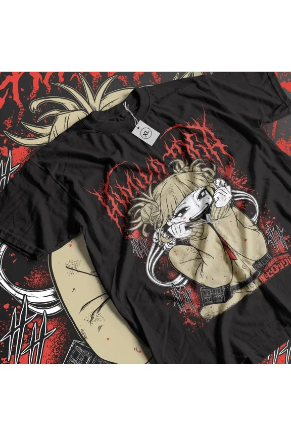Reprint Rare Anime Manga Himiko Toga T Shirt #2