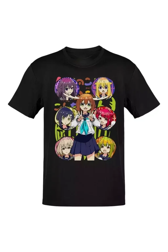 Reprint Rare Anime My Deer Friend Nokotan Noko Anko Meme T-Shirt Size S-5XL, Gift For Friends