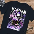thumbnail image 1 of Reprint Rare Anime Raiden Shogun Genshin Impact T Shirt Size S - 5Xl Black Size S - 5XL, 1 of 2