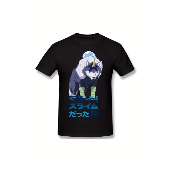 Reprint Rare Anime Rimuru Riding Ranga That Time I Got Reincarnated T-SHIRT Unisex
