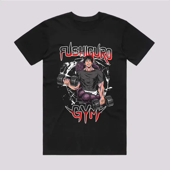 Reprint Rare Anime Toji Gym T Shirt Size S - 5Xl Gift For Friends, Kids