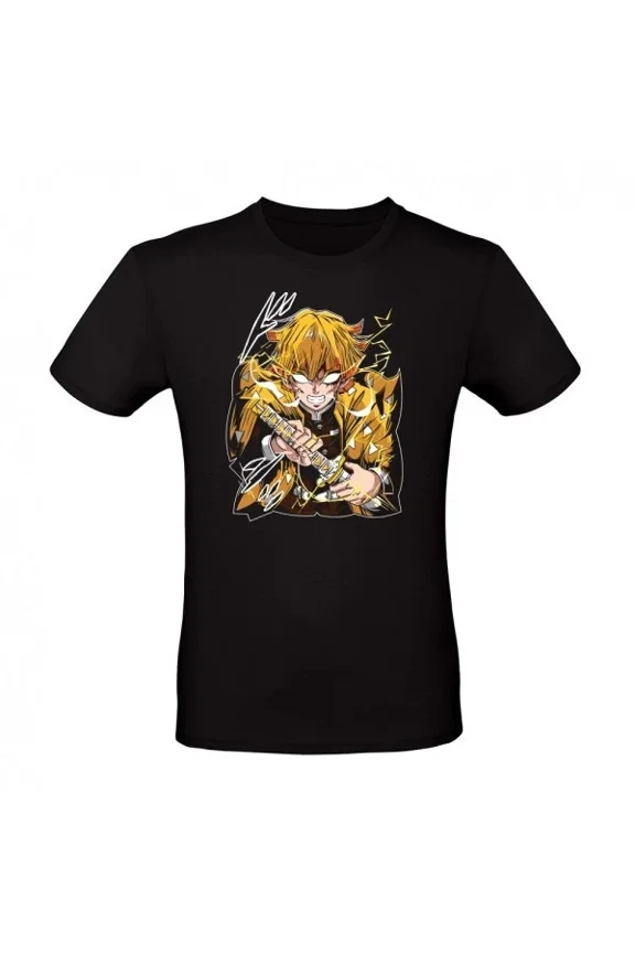 Reprint Rare Anime Zenitsu Agatsuma Thunderclap T-Shirt Size S-5XL, Gift For Friends