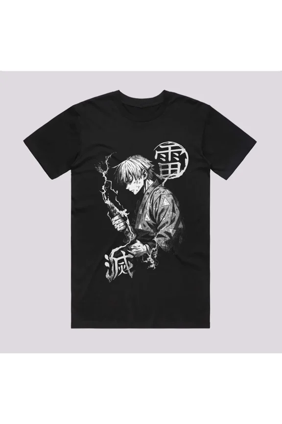 Reprint Rare Anime Zenitsu T-Shirt Size S-5XL, Gift For Friends, For Kids