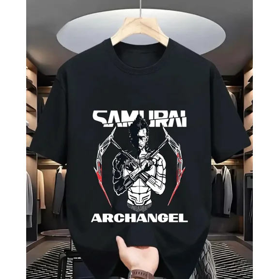 Reprint Rare Anime cartoon Manga clothes Gift Exclusive Shirt Samurai Never Fade Away