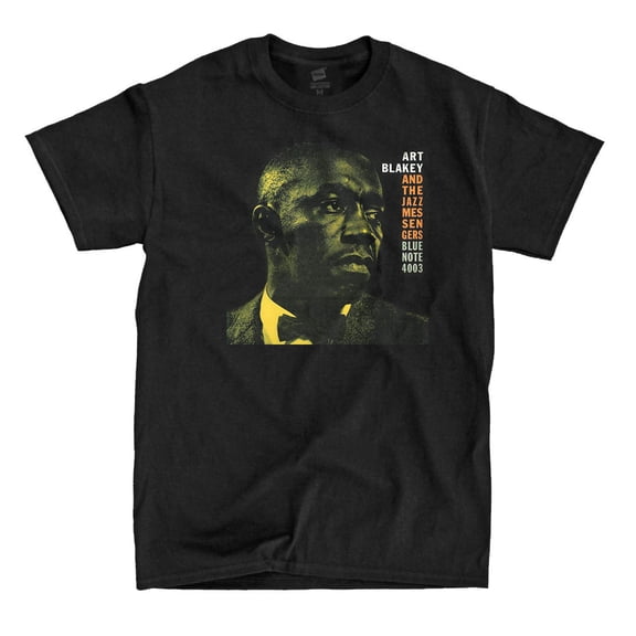 Reprint Rare Art Blakey And The Jazz Messengers - Black Shirt - Ships Fast! High Quality!