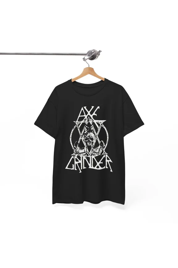 Reprint Rare Axegrinder Punk shirt Shirt UK Crust Punk Metal Graphic Unisex Tee