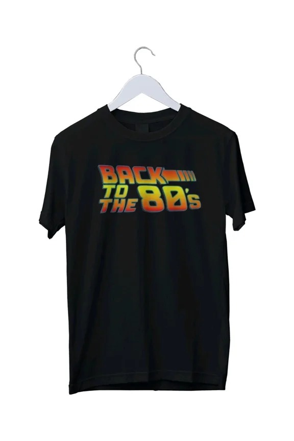 Reprint Rare Back To The 80's Funny Retro Eighties Party T-Shirt - Mens S M L XL 2 3 4 XL