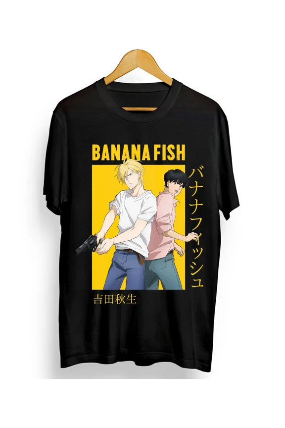 Reprint Rare Banana Fish Ash Lynx Eiji Okumura Card Anime New Unisex T-shirt