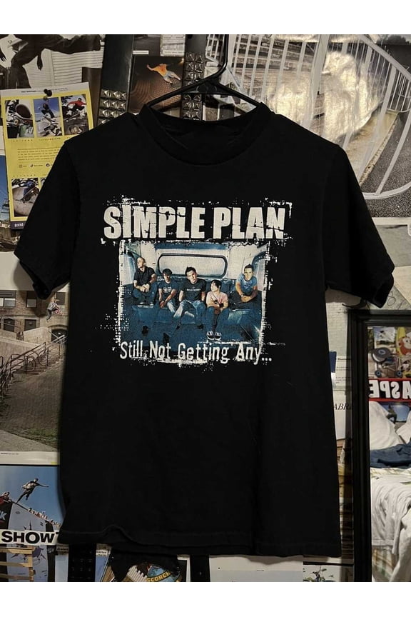 Reprint Rare Band Simple Plan Still Not Getting Any Unisex T-Shirt All Size S To 5XL MC214
