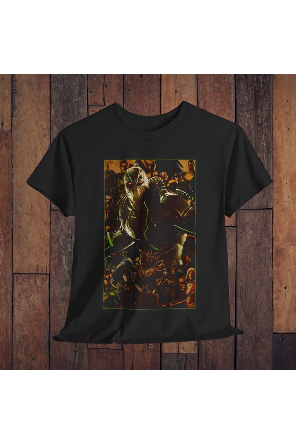 Reprint Rare Bane Shirt, Injustice Game Unisex T-Shirt, Gamer Gift, Fighting Gamer Tee, DC