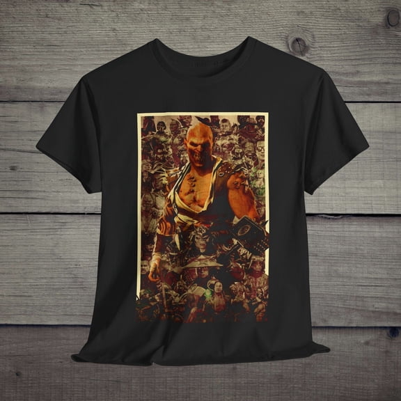 Reprint Rare Baraka Mortal Kombat Shirt, Video Game Unisex T-Shirt, Fighting Gamer Gift
