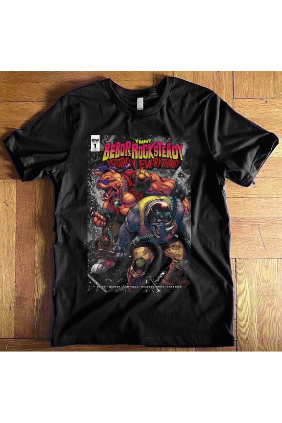 Reprint Rare Bebop and Rocksteady Unisex T-shirt