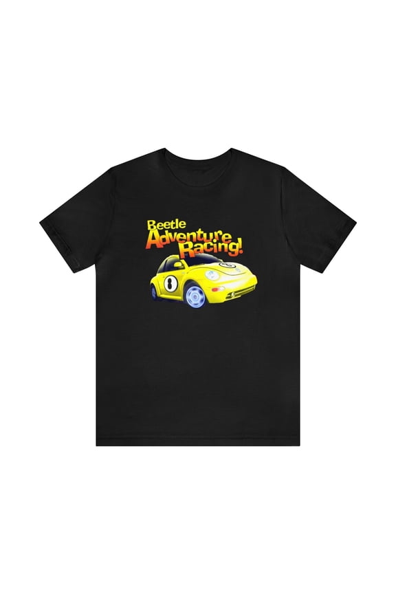 Reprint Rare Beetle Adventure Racing N64 Pixel Art Unisex Short Sleeve Tee T-Shirt