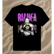 Reprint Rare Bianca Belair Distressed Cotton Unisex All Size S To 5Xl T-shirt