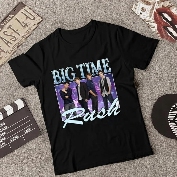 Reprint Rare Big Time Rush Tour 2025 T-Shirt or Hoodie For Fans, All Size S-5XL