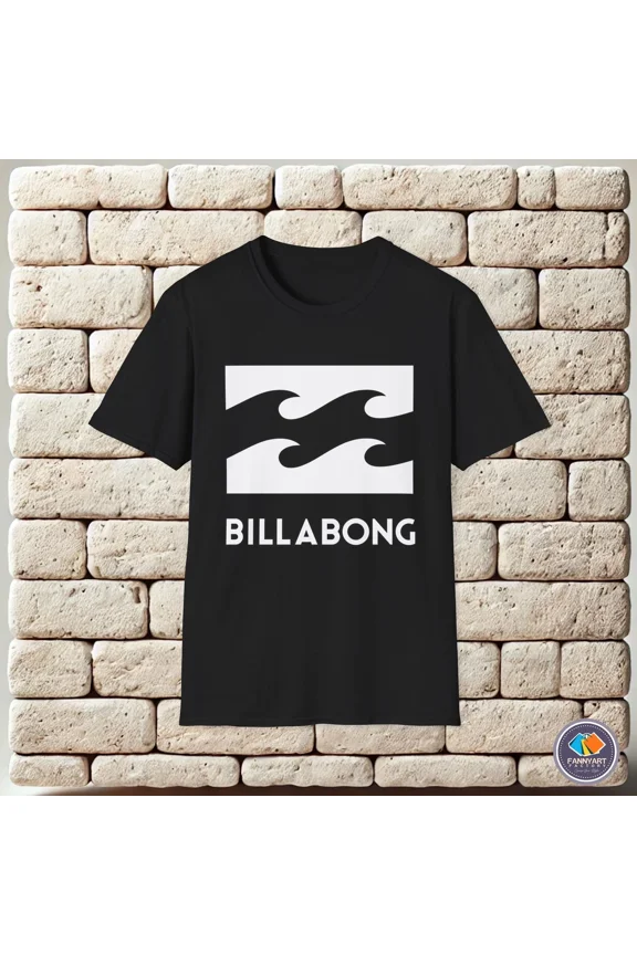 Reprint Rare Billabong Logo Unisex T-Shirt