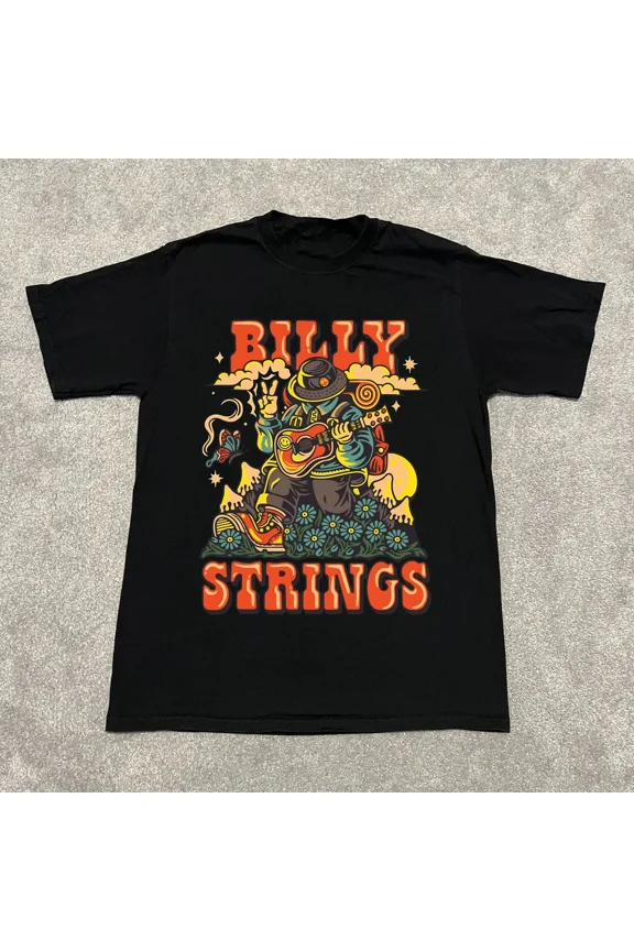 Reprint Rare Billy Strings FALL WINTER 2021 T-shirt Cotton Unisex Tee S-4Xl BO943