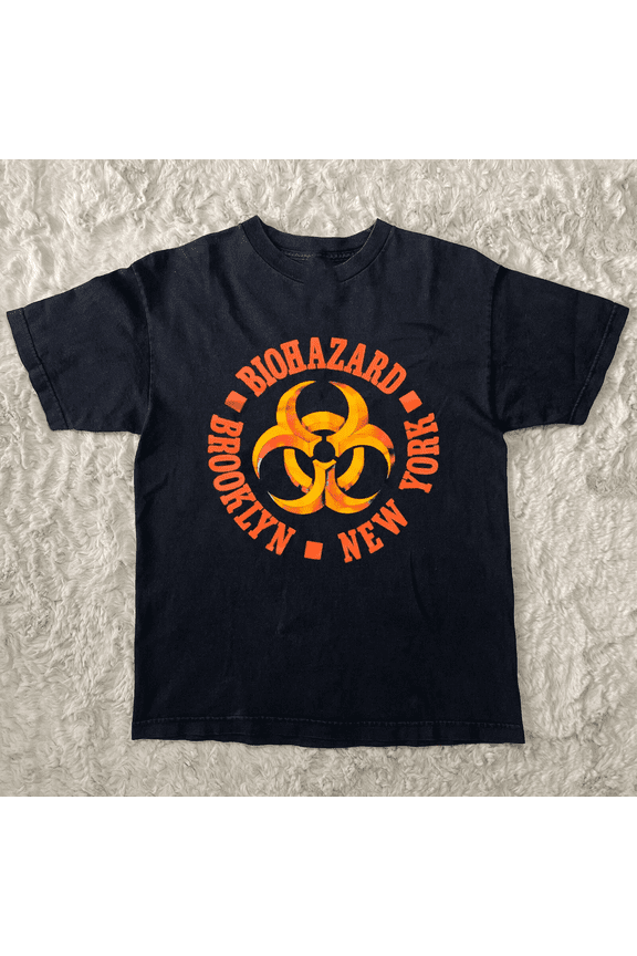 Reprint Rare Biohazard Hardcore Band New York T Shirt Full Size S-5XL
