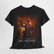 Reprint Rare Black Myth Wukong T Shirt Unisex Heavy Cotton Tee