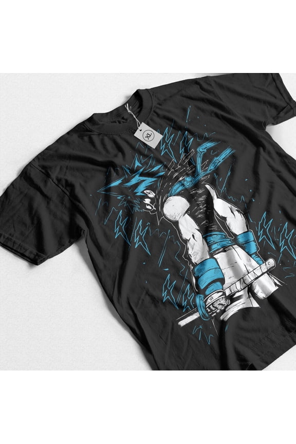 Reprint Rare Black Star T-Shirt Soul Eater Death the Kid Japanese Anime Gift Shirt All Size